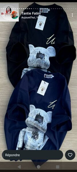 T-shirt stylisé avec motif chien