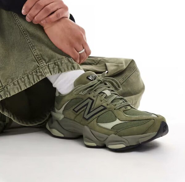 Baskets Vertes Confortables Homme