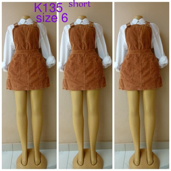 Sundress, velvet, brown, size 6