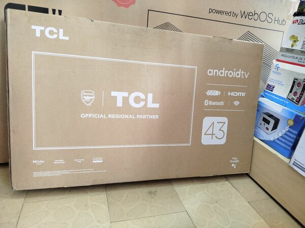 TV TCL 43 pouce Android avec plusieurs applications