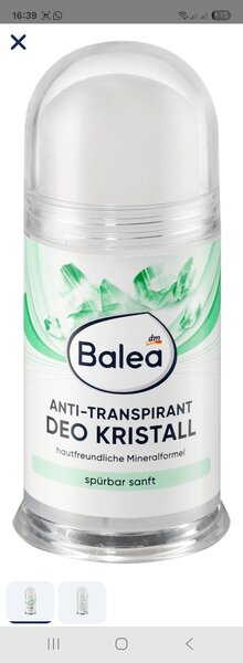 Déodorant Cristal Anti-Transpirant
