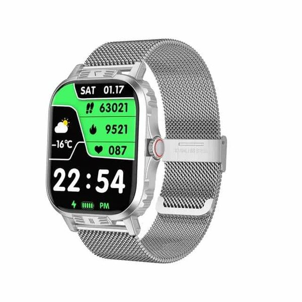 Montre intelligente connectée - 2 bracelets