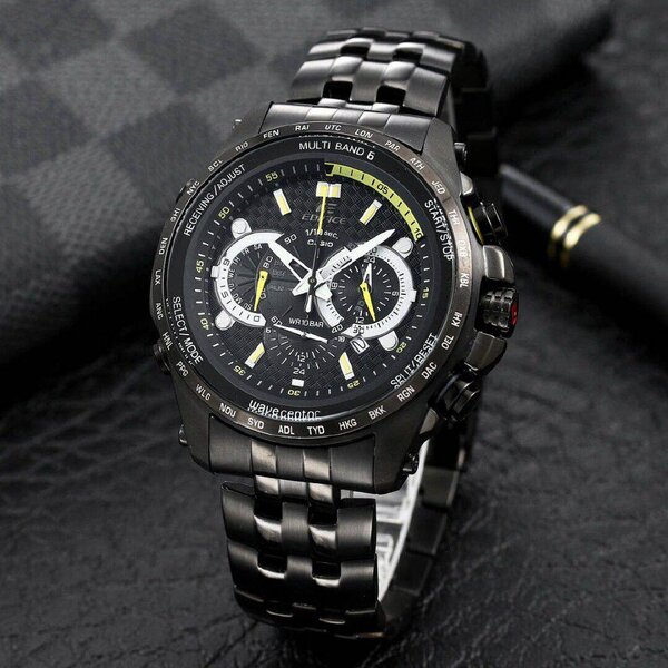 Montre Chronographe en Acier