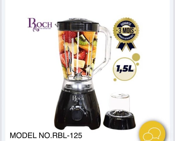 Mixeur avec Moulin 1,5L Roch