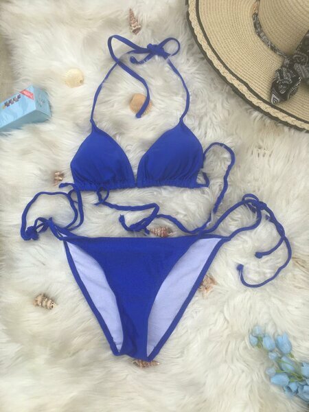 Maillot de bain bleu