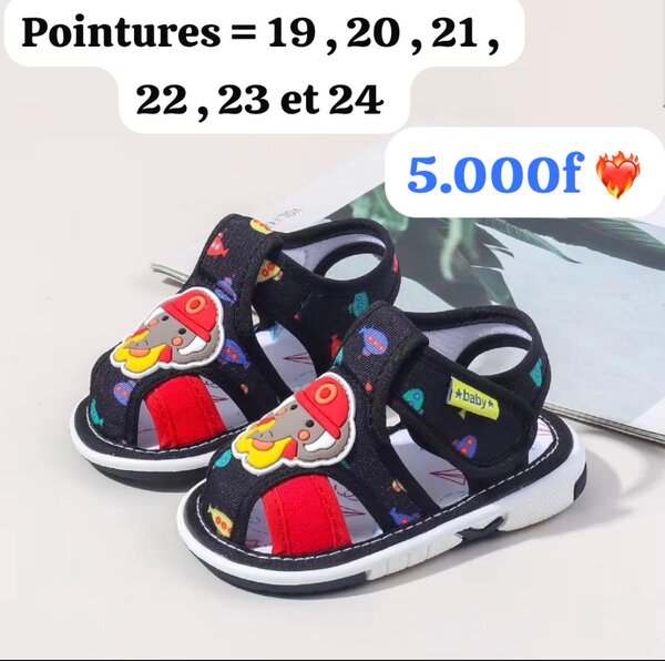 Sandales Enfant Motif Amusant