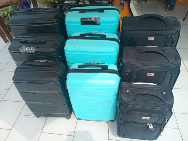 Valises rigides et souples