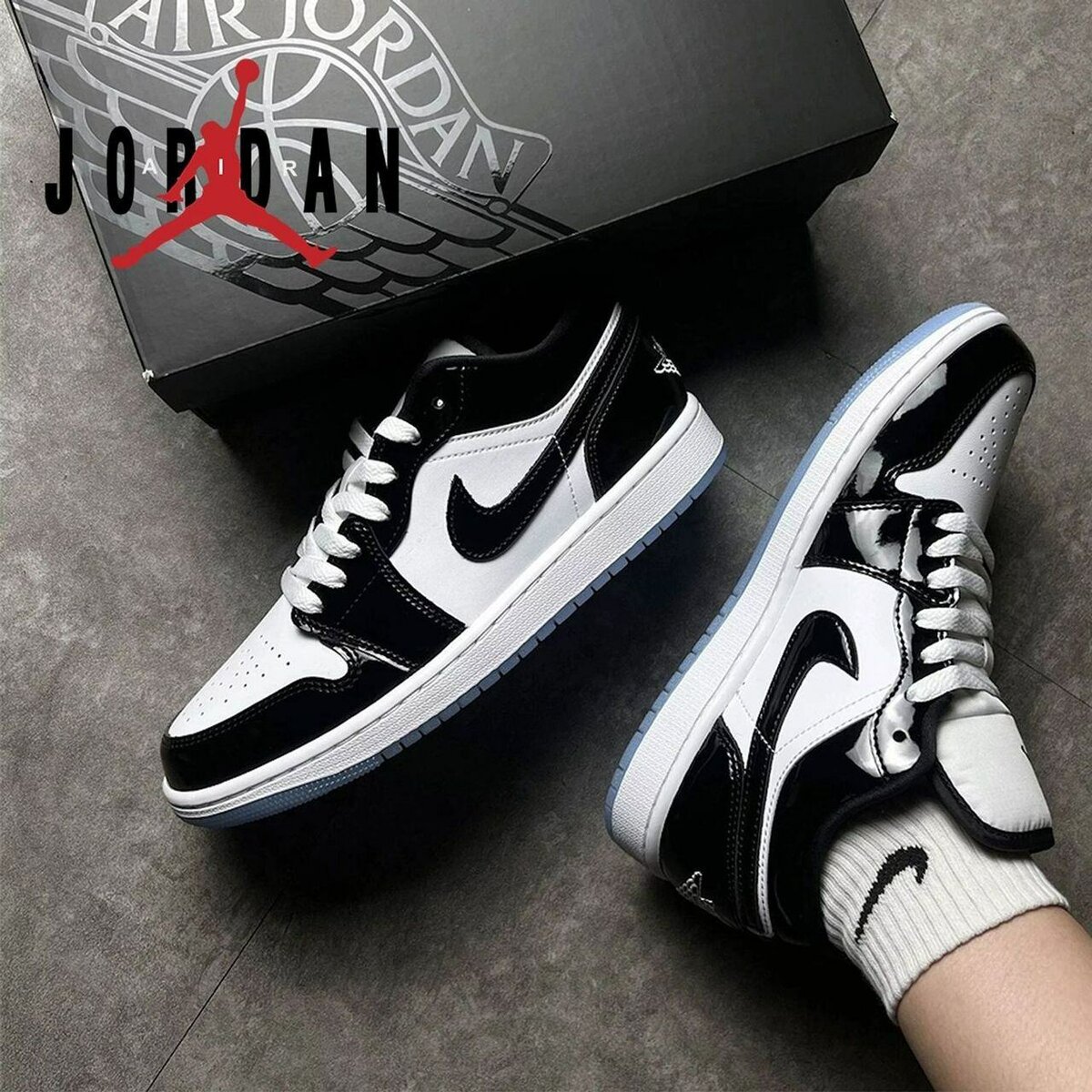 Baskets Nike Air Jordan Noires
