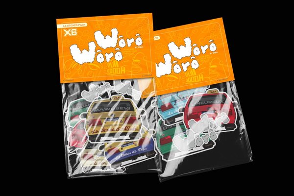 Stickers WÔRÔ WÔRÔ