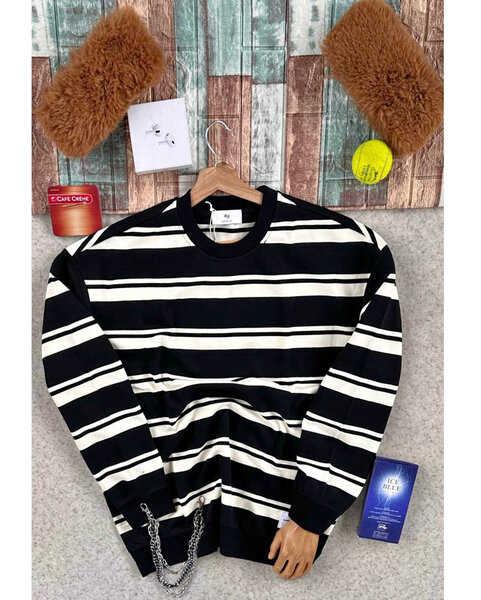 Sweat-shirt homme col rond