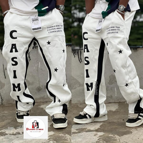 Pantalons sportifs CASIM blanc