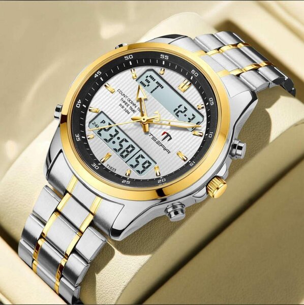 Montre sportive hybride homme