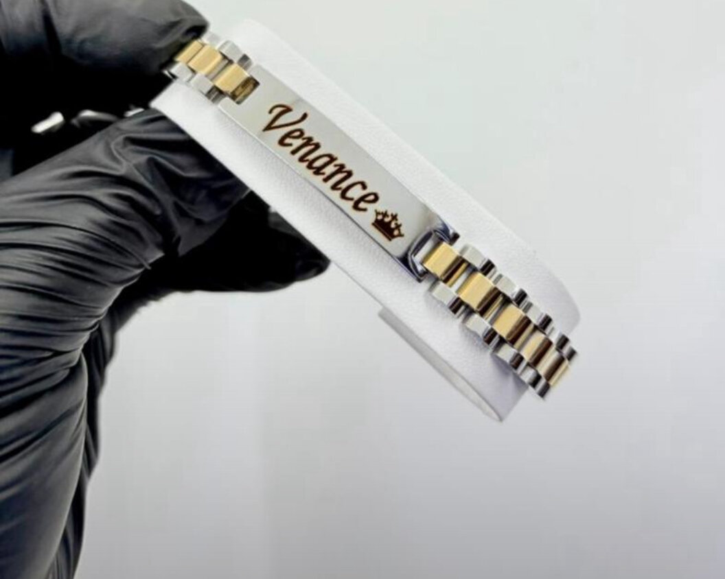 Bracelets en acier inoxydable