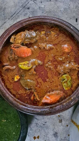 Sauce graine viande brousse