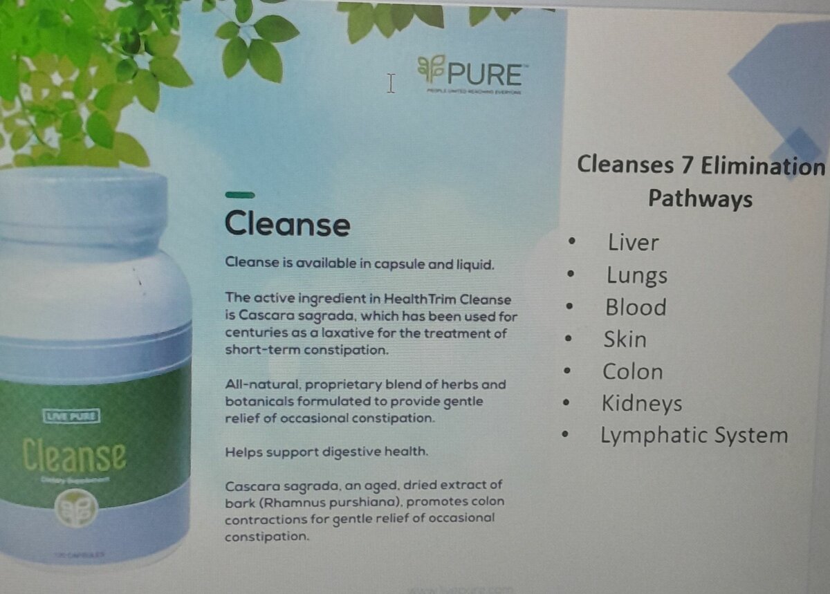 Live Pure cleanse