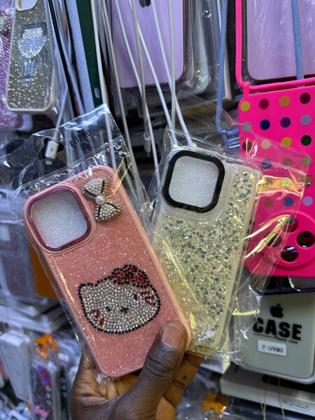 Coque iPhone paillettes luxe