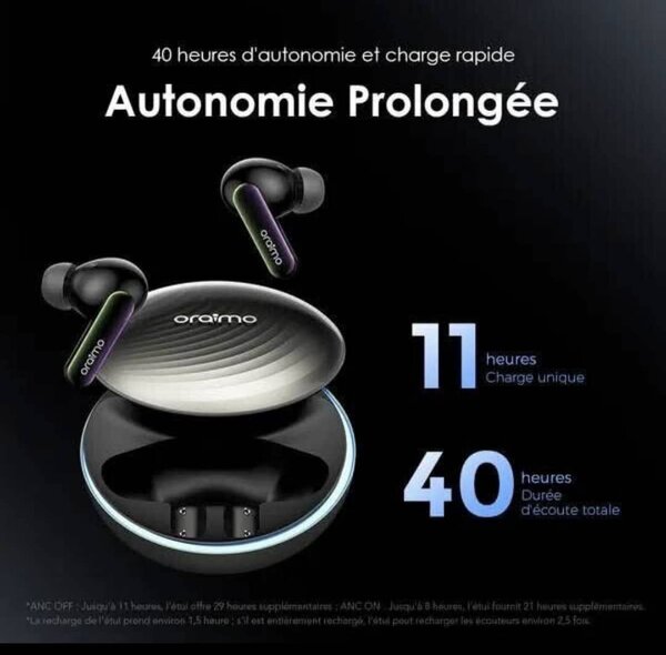 Écouteurs Oraimo True Wireless
