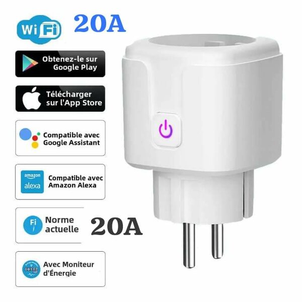 Prise Connectée WiFi 20A
