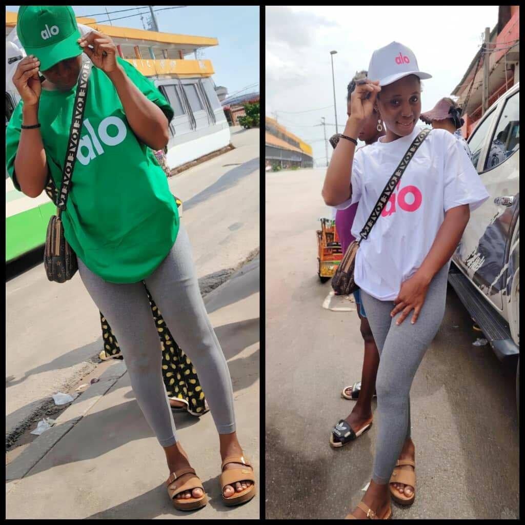 Casquette et t-shirt logo "Alo"