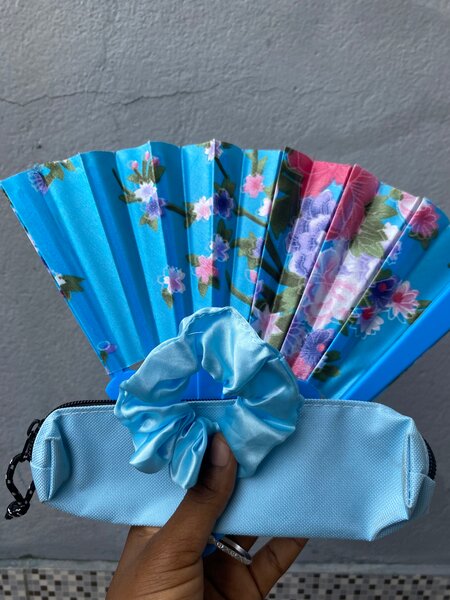 Éventail Floral Pliable Portable