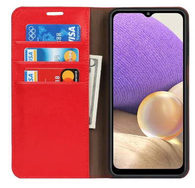 oppo A54 Case, Premium PU Leather Magnetic Shockproof Book Stand Folio Flip Wallet Case Cover with Card Holder