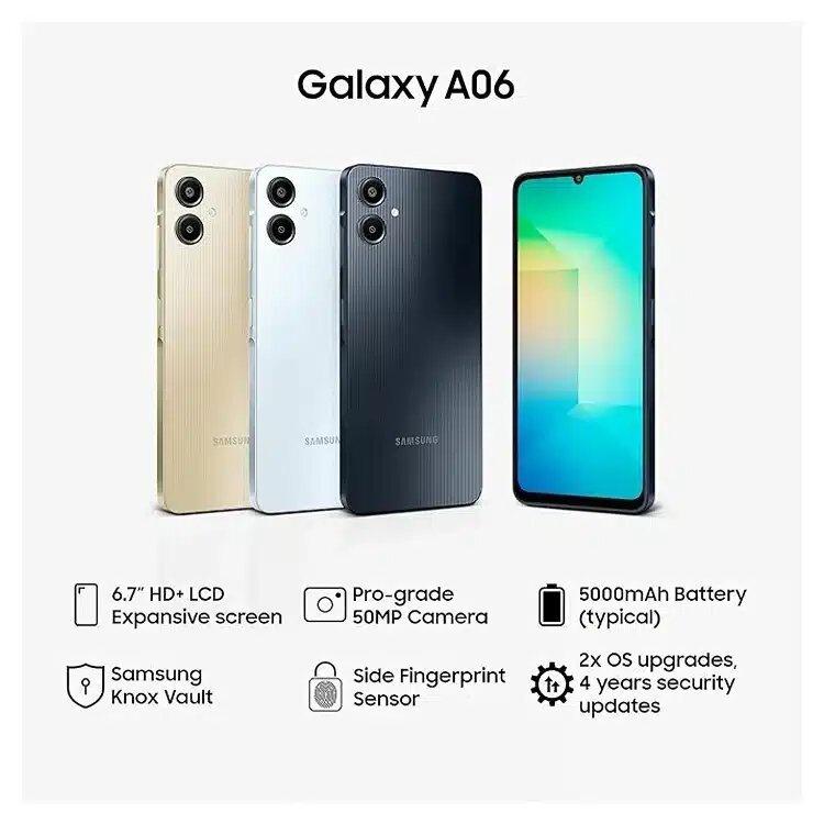 SAMSUNG GALAXY A06 64GB/4GB