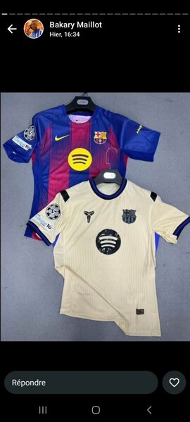 Maillots de football FC