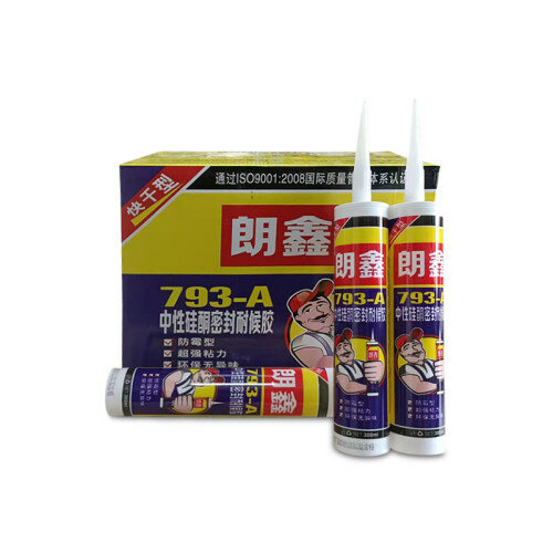 Lot de 3 Colle Mastic Silicon