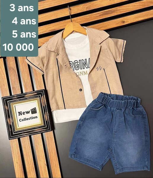 Ensemble Garçon Été Chic