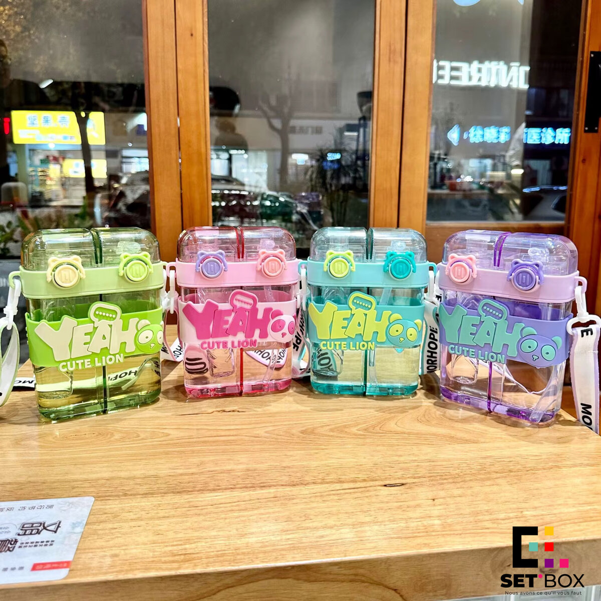 Gourdes jumelées 2 en 1