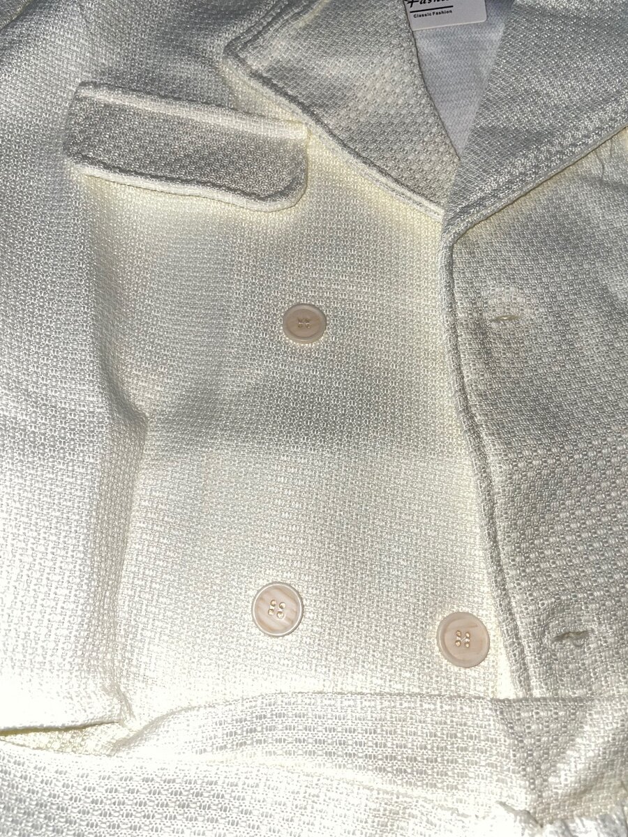 Юбка и пиджак под твид