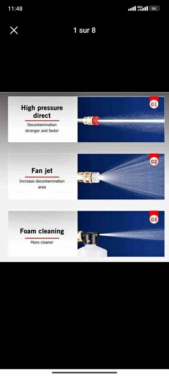 Pistolet Lavage 98V - arrosage