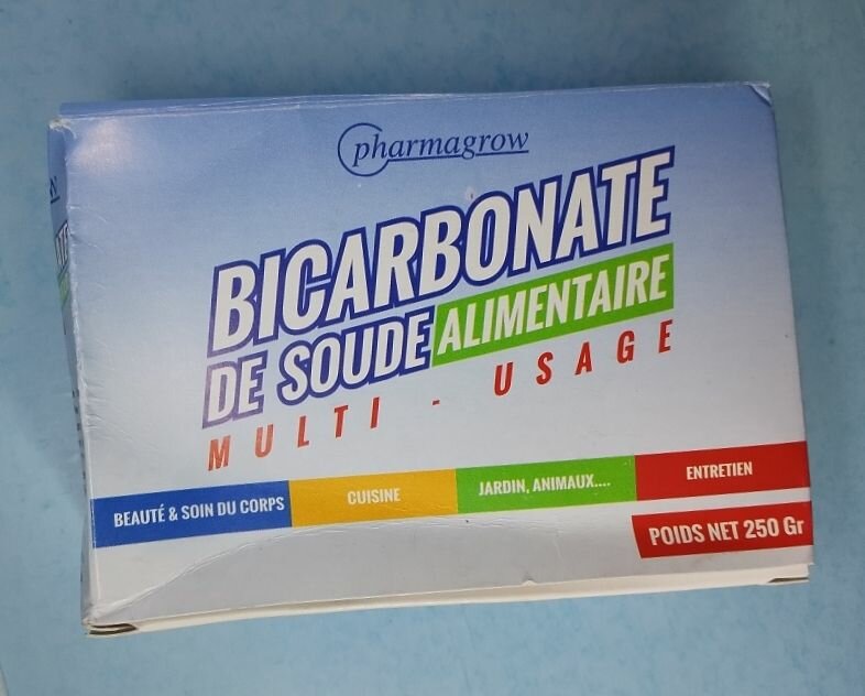 Bicarbonate de Soude Alimentaire 250g