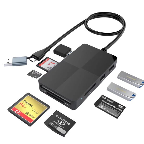 Adaptateur de lecteur de carte mémoire