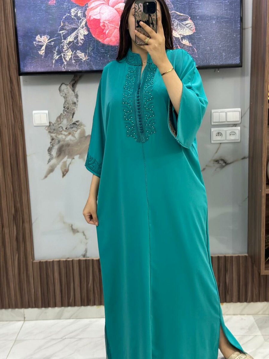Robe longue caftan marocain