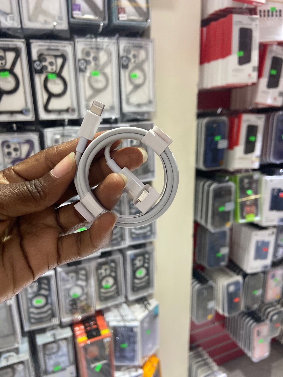 Type c and lightning cables