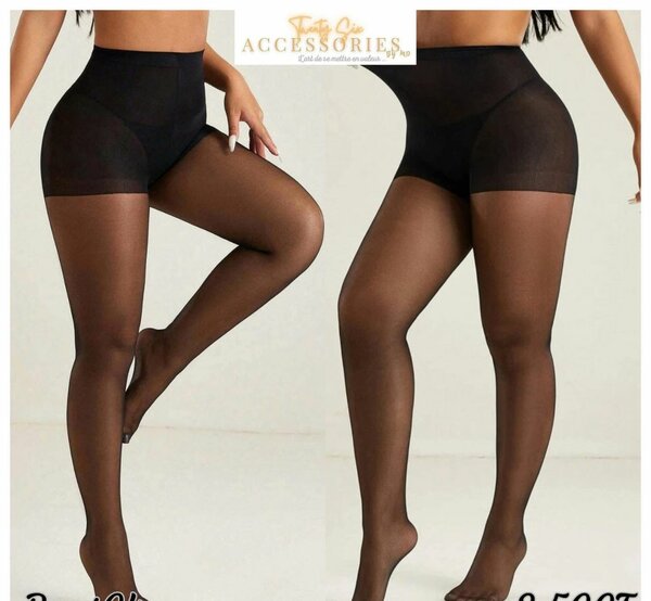 Collants gainants noirs