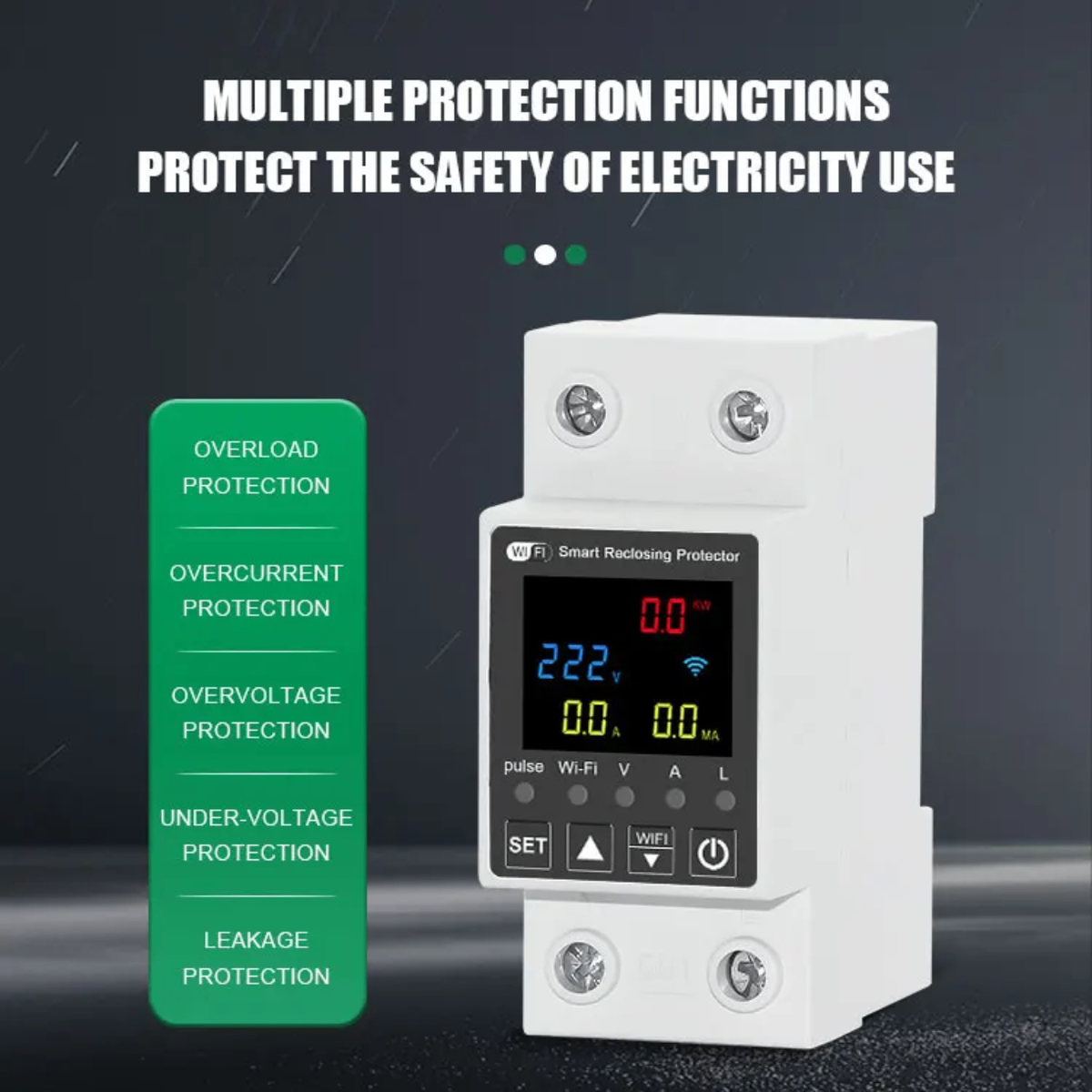 Disjoncteur différentiel wifi