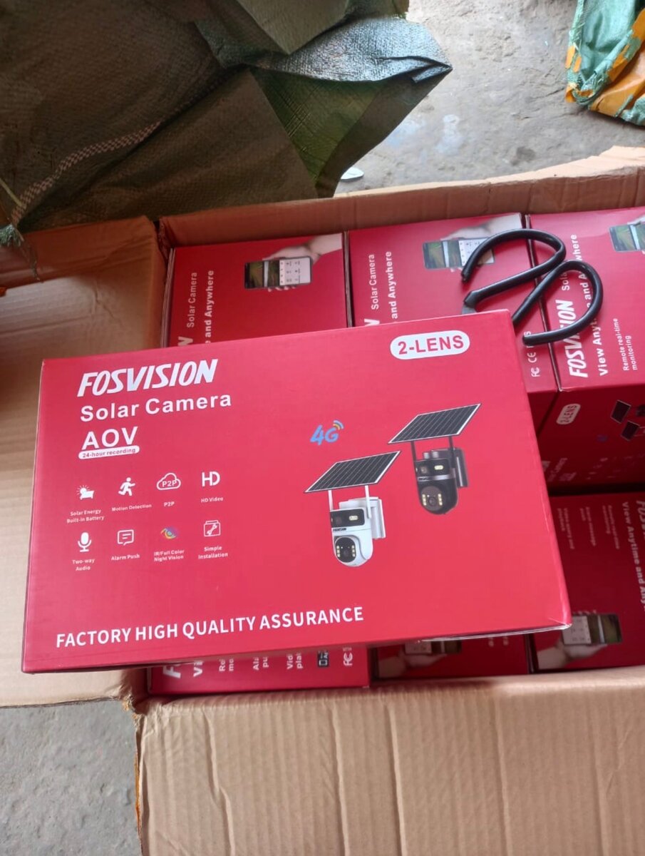 Caméra de Surveillance Solaire Fosvision
