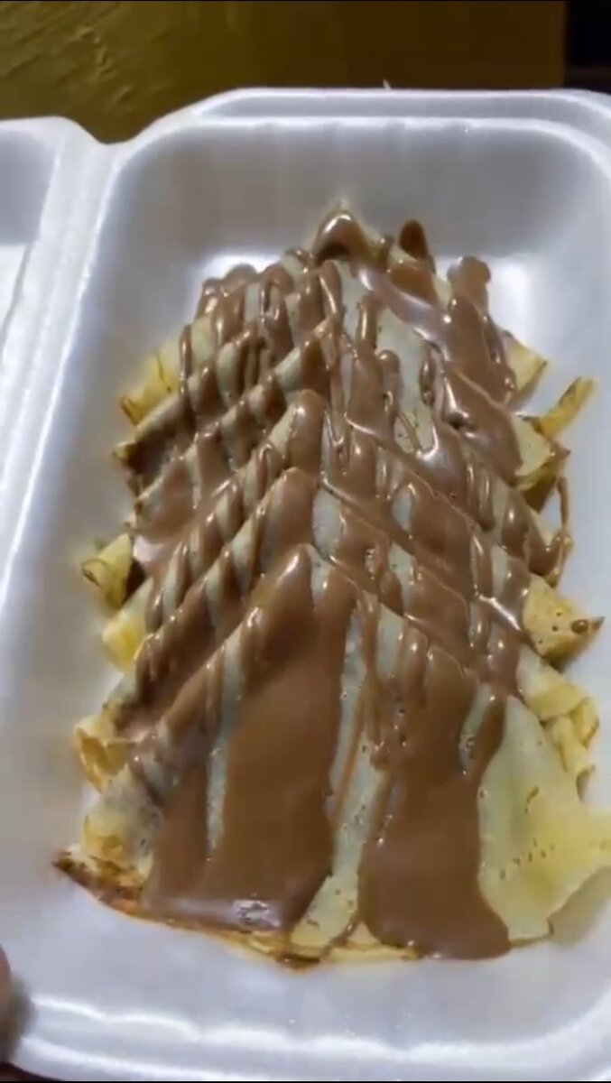 Crêpes au chocolat gourmandes