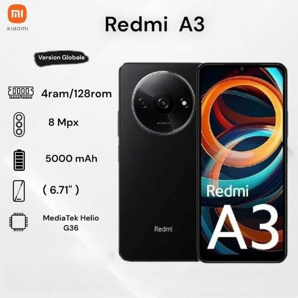 Xiaomi Redmi A3 - 128Go - 4Go Ram
