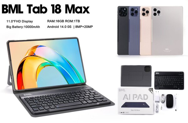 BML Tab 18 Max (10 pouces)