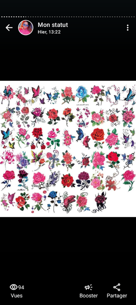 Tatouage éphémère