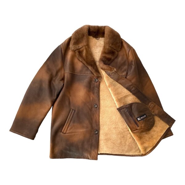 Мужская дубленка