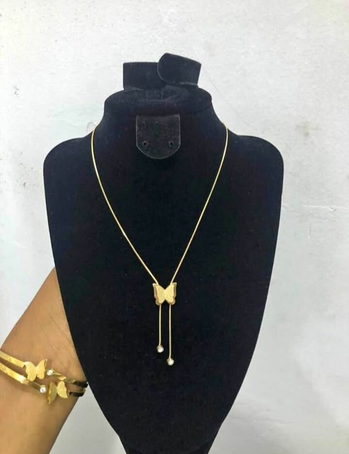 Butterfly necklaces
