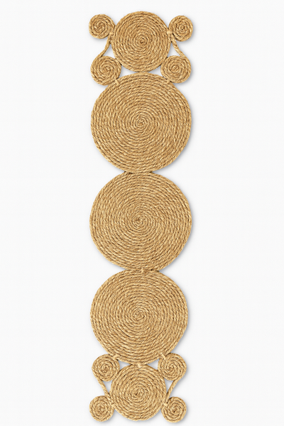 Chemin de table tressé à la main