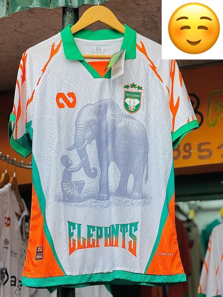 Maillot de Football Éléphants