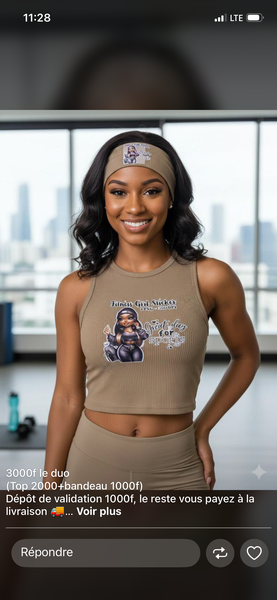 Débardeur et Bandeau Stylés