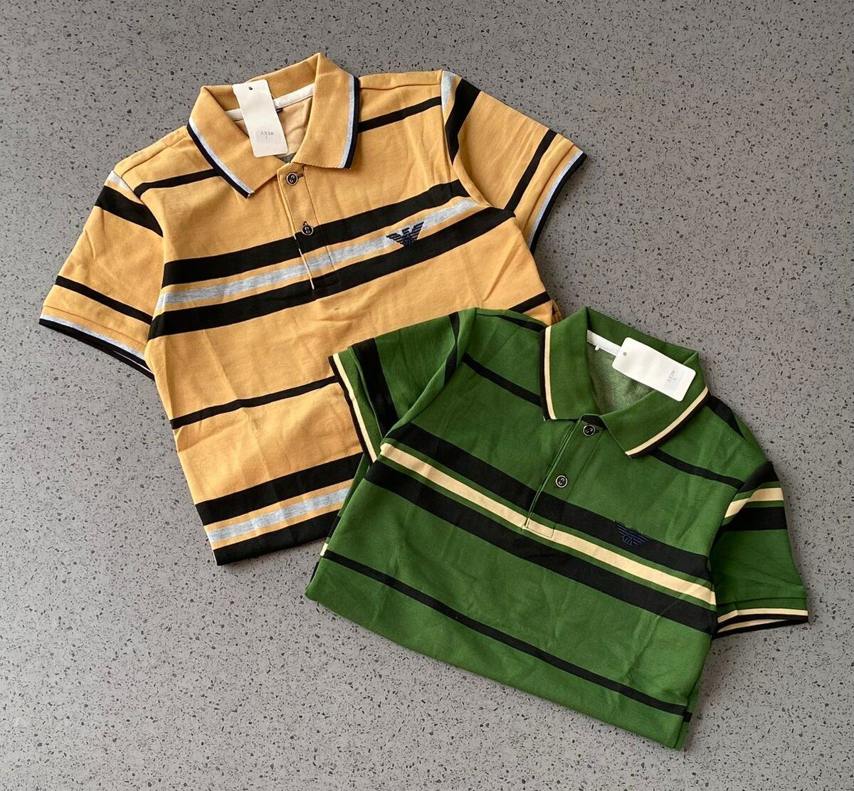 Kids stripped lacost - Multicolor