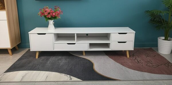 Meuble TV moderne blanc